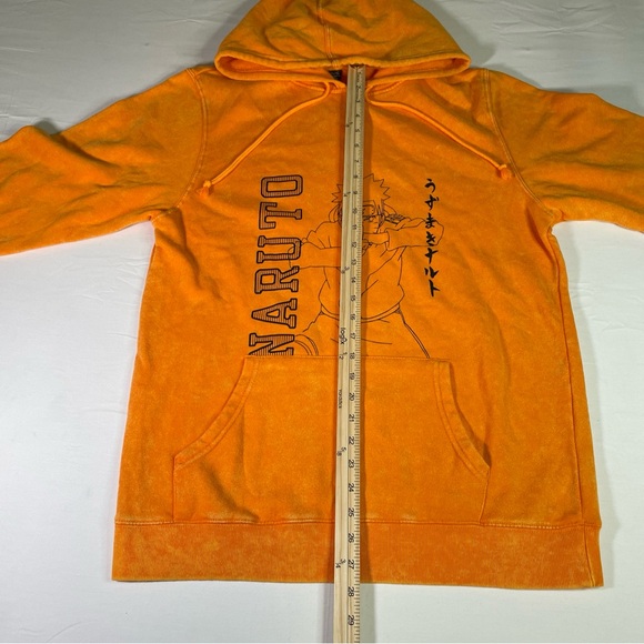 Naruto Shippuden Collection Hoodie Size Large Orange. 2002 NEW. - Picture 4 of 7